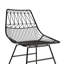 45.72cm H Metal Slat Back Side Chair-983101311
