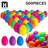 500-Pack 2.25" Plastic Easter Eggs Assorted Colors For Diy Crafts, Party Fillers, Egg Hunts & Holiday Home Decor-2074841290