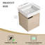 Ensemble de meuble-lavabo simple 17,93 po Auroura