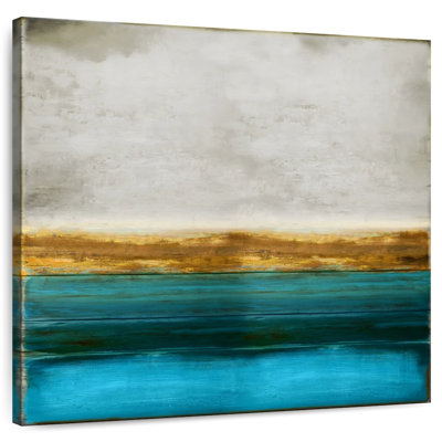 Avery Gold On Turquoise