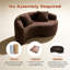 Canapé modulaire S-Curved Chenille-1180199785