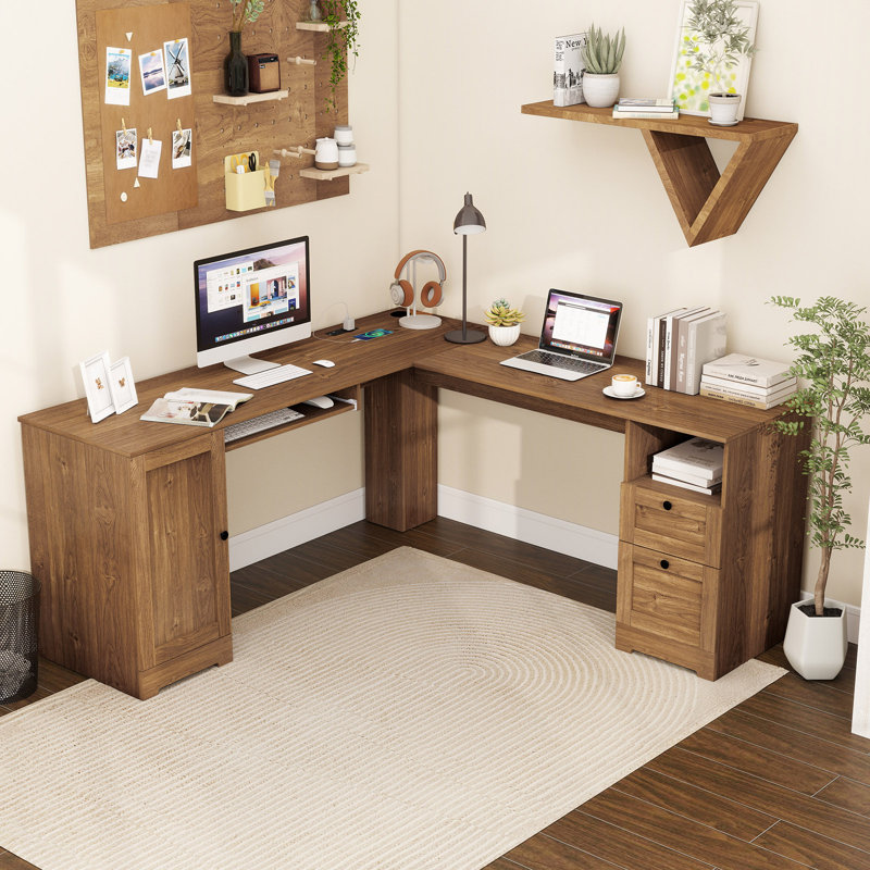 Britanni L-Shaped Executive Desk