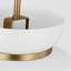 Luminaire suspendu moyen 1 lumière Pemberton-88980011