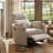 Callendale Electric Power Swivel Rocker Recliner Chair With USB & Type-C Port-137407795