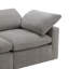 Canapé modulaire rembourré 118 pièces 4 pièces Asher-126563006-126563005