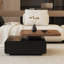 Table basse rotative de rangement de style Mid-Century