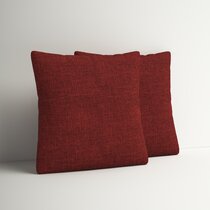 Red Desert Dawn Pillow 18x18 Down Filled 