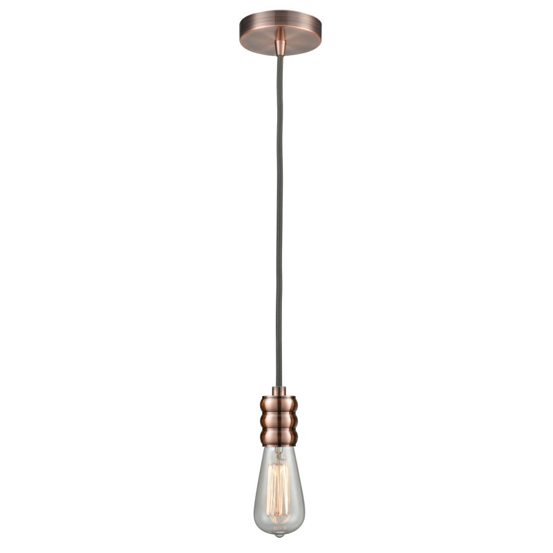 Almaree 1 - Light Pendant, Antique Copper/Gray