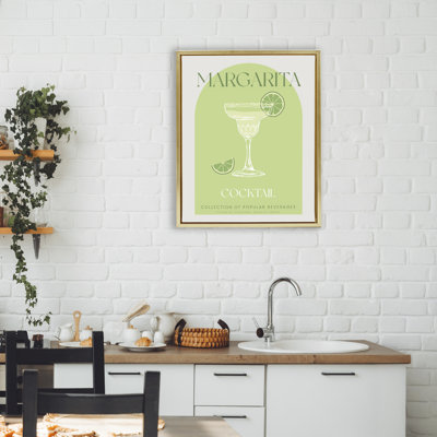 Cadre flottant élégant et rétro Margarita, design par Lil 'Rue