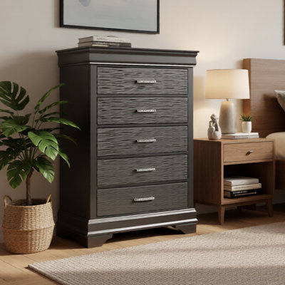 Commode à 5 tiroirs l 31,6 po Kakarla