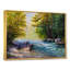 «River Through The Birch Tree Forest II», reproduction sur toile flottante-494564567-494564571