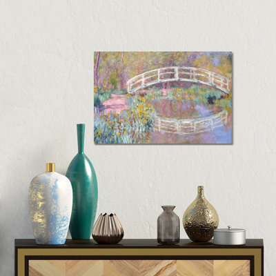 Bridge in Monet's Garden, 1895-96 - Gallery-Wrapped Canvas Giclée