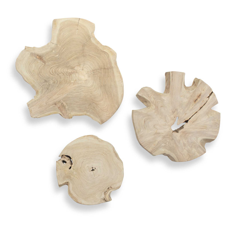 Ensemble d'art mural d'extérieur en bois Uttermost Kalani / 3