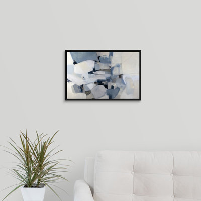 « blue cases », peinture sur toile