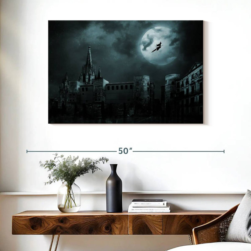 Kelan Witch's Castle, 26" H x 39" W