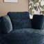 Fauteuil d'appoint pivotant moderne surdimensionné 49,6 po avec coussins et repose-pieds-582789204