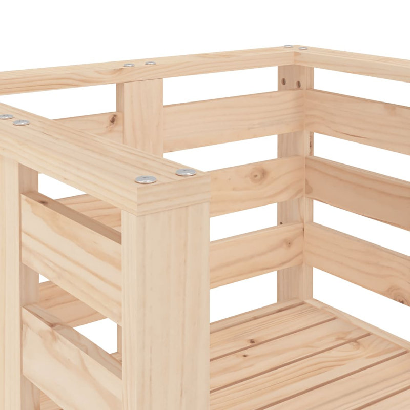 Orik Outdoor Lounge Chair, Natural