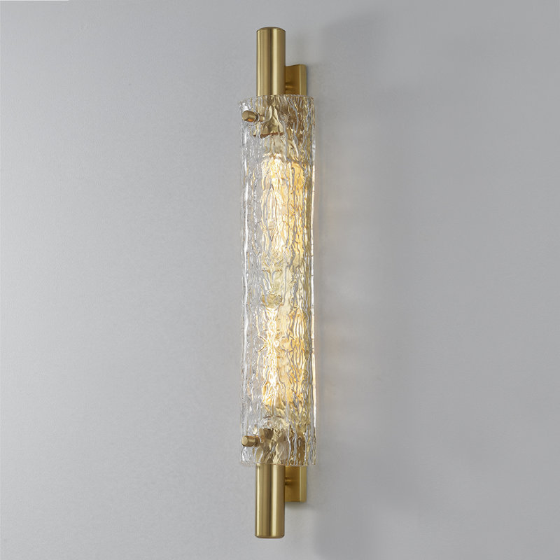 HARWICH 2 LIGHT WALL SCONCE, Aged Brass