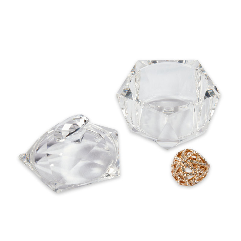 Porte-bibelots Amelia, Transparent