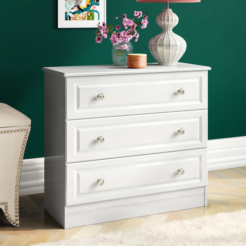 Fully Assembled Jacey 3 Drawer Chest