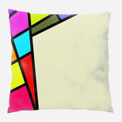 Coussin abstrait