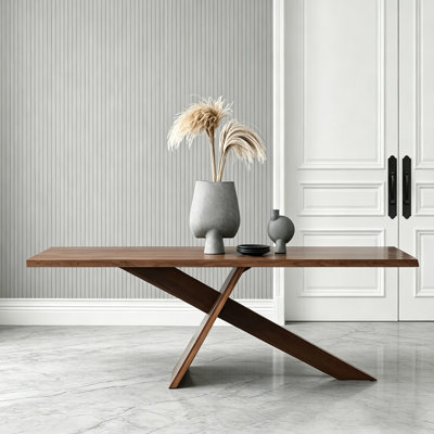 Retro rectangular office table