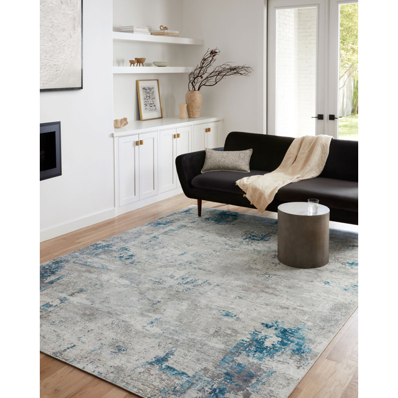 DRI-01 Pebble, Ocean Rug, Runner 2'6" x 7'6"