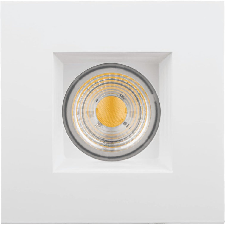 4'' Selectable Color Temperature 15 Watt Dimmable Air-Tight IC Rated Standard Recessed Lighting Kit