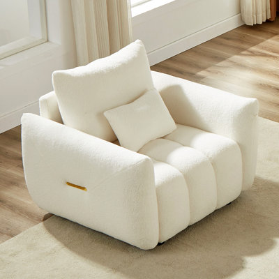Canapé en tissu 35,24 po Teddy