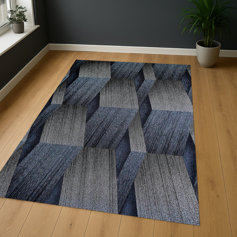 Geometric Area Rug, Rectangle 155 x 230 cm