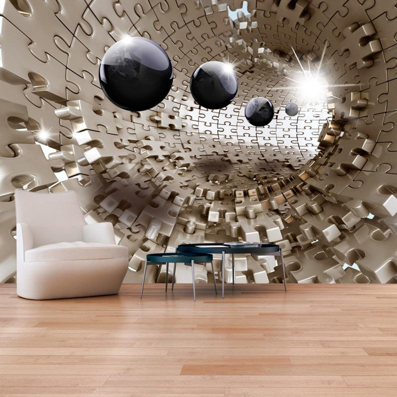 Abstract Wall Mural, 41" L x 59" W