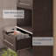 Freestanding Bathroom Storage, Tall Linen Cabinet with 2 Door and 1 Drawer, Adjustable Shelves, Brown-1427794230
