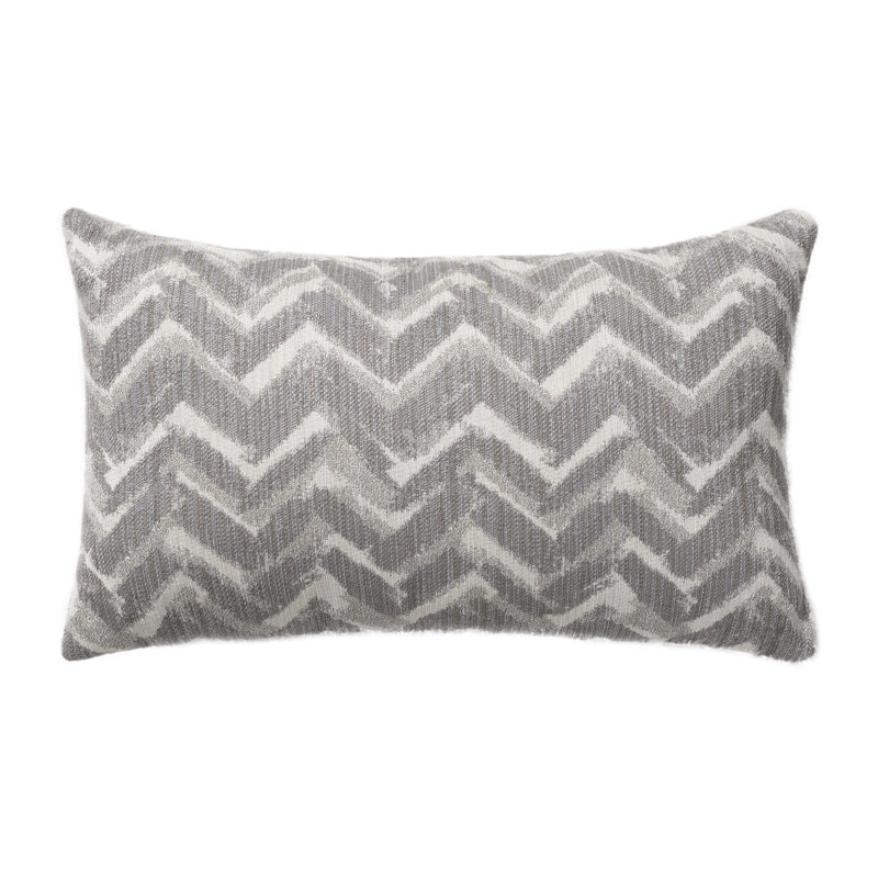 MIRANA PILLOW COVER Chevron Pillow Cover, Gray