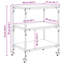 Wood Bar Cart-305012821