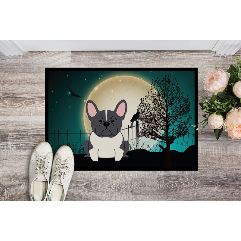 Tapis d'extérieur Caillo, Rectangle 2 pi x 3 pi, Noir / Blanc