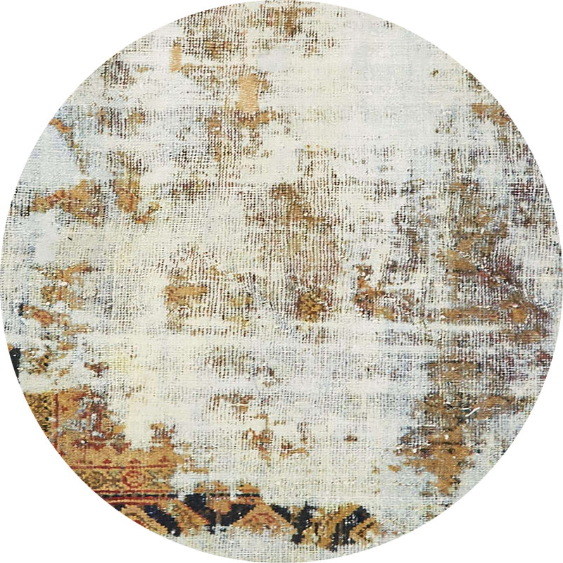 Tapis abstrait moderne 759, Rond 7 pi