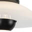 Umbra 14-in Black Semi-Flush Mount-1236898880-1236898893