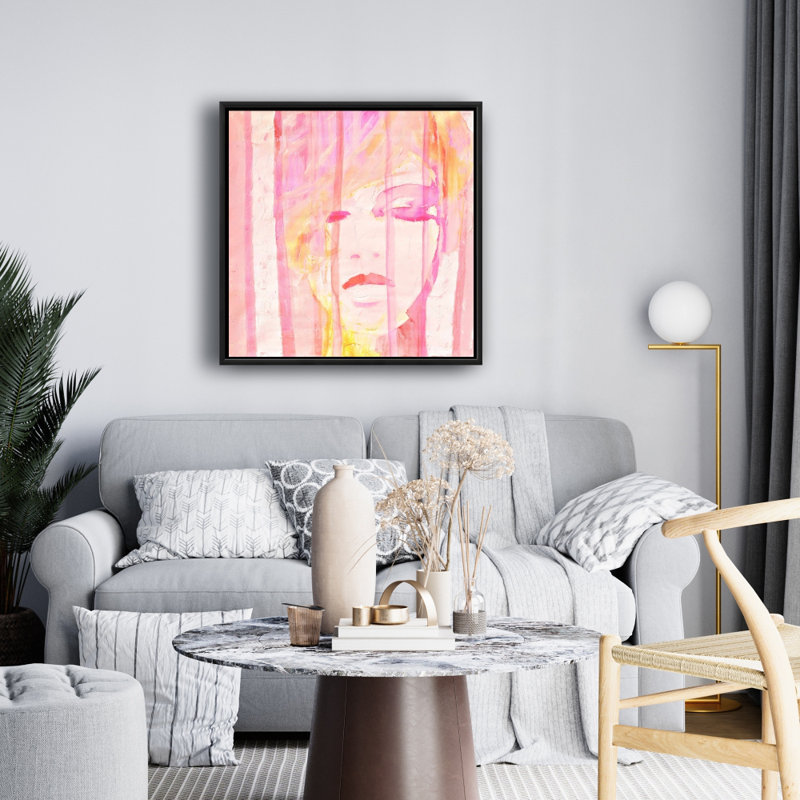 "Portrait abstrait féminin"