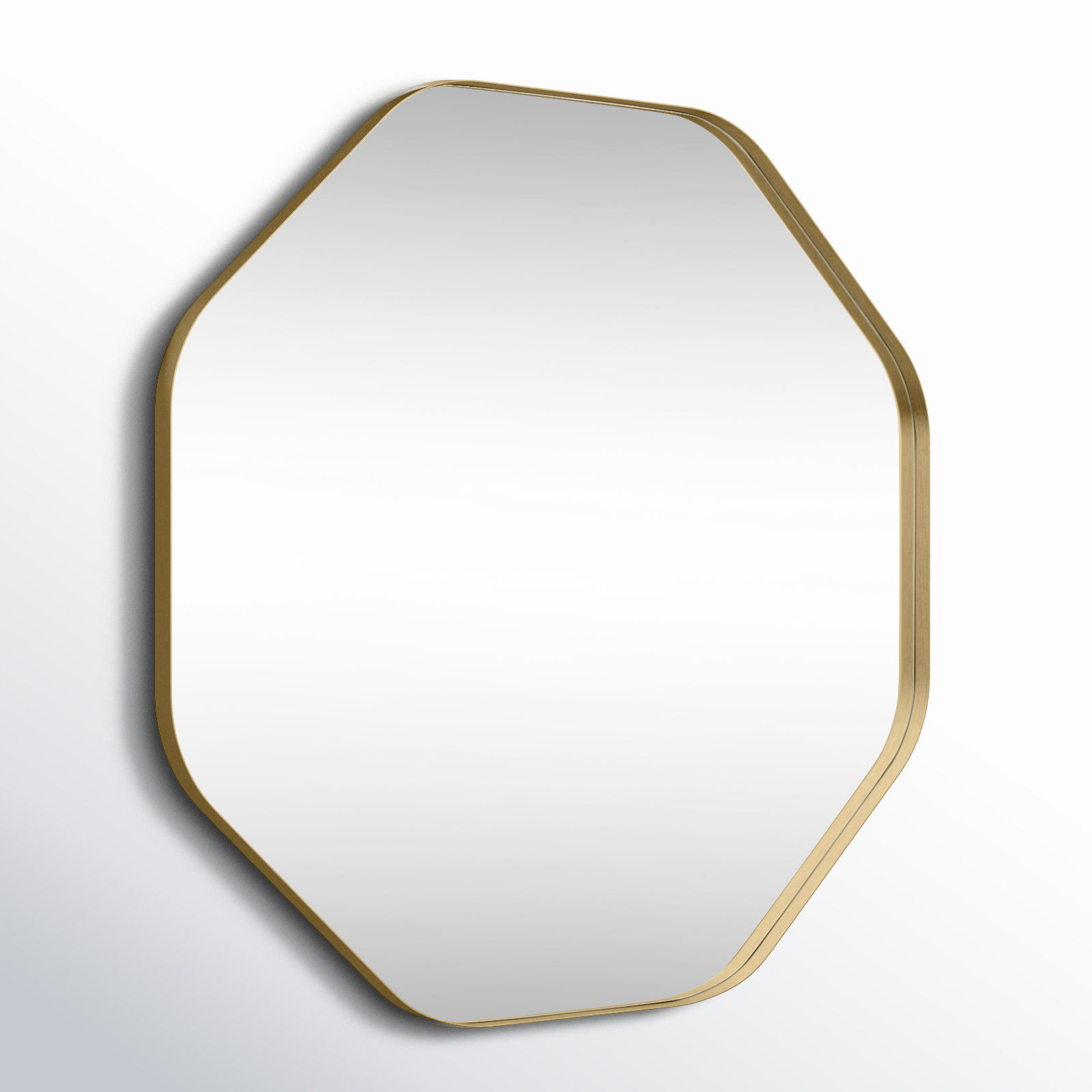 Minorca Metal Mirror, Gold