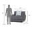 Avianne 49" W Polyester Armchair-1279340196