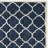 Carolene Hand Tufted Wool/Cotton/Latex Geometric Rug in Blue/Ivory-411302274