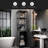 Storage Tall Slim Cabinet With Shutter Door