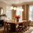 5-Light Mid-Century Opal Glass Bubble Linear Pendant
