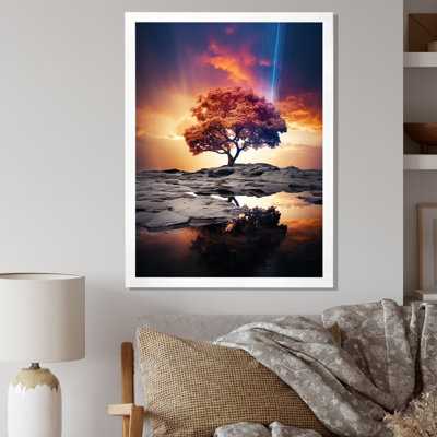 «Tree Rainbow Ethereal Radiance», reproduction sur toile