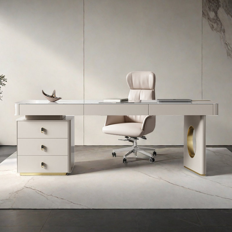 Embry, White/Gold