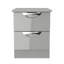 Rutilio 40cm W Manufactured Wood Bedside Table