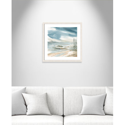 Avnoor «Subtle Mist III», reproduction de peinture à l'aquarelle encadrée