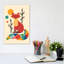 Rainbow Fox by Andy Westface - Print on Canvas-112915137-56677072