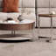 Combinaison de table basse au design minimaliste