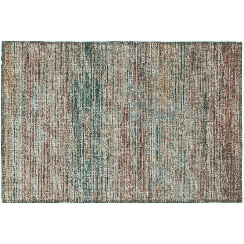 Aiven Performance Chenille Washable Indoor / Outdoor Rug